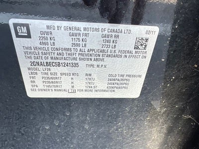 2011 Chevrolet Equinox LS