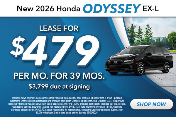 2026 Honda Odyssey